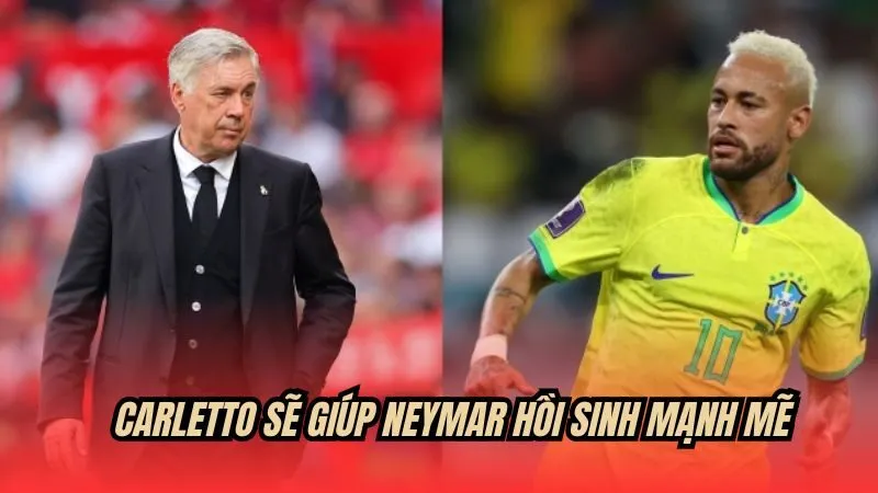 Carlo Ancelotti và bài toán dùng Neymar