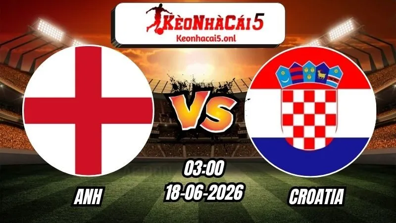 Soi Kèo Anh vs Croatia 03h00 - 18/06/2026