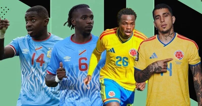 Colombia vs Congo - Kỹ thuật đấu sức mạnh