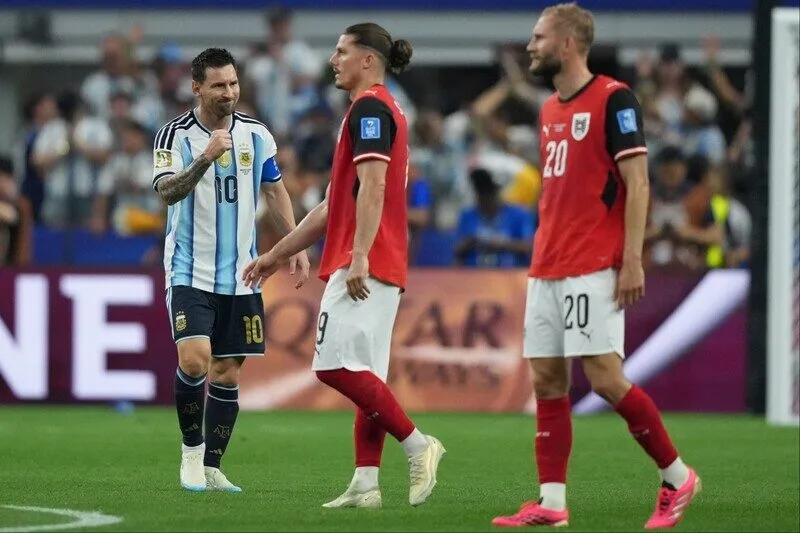 Trận thắng trước Áo là lời khẳng định của Argentina