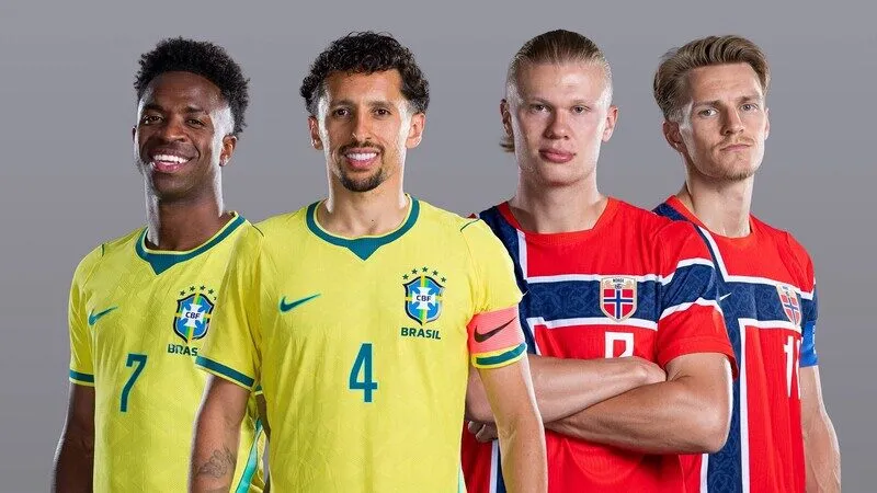 Brazil vs Na Uy - Những chiến binh Viking gục ngã